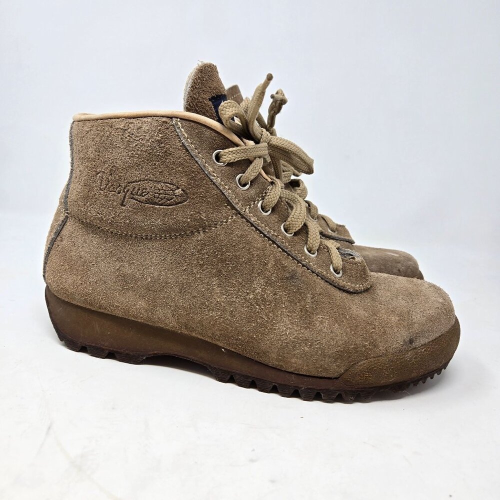 Vintage Vasque 7546 Skywalk Suede Hiking Boots Gorpcore‎ Retro Outdoors Size 6.5